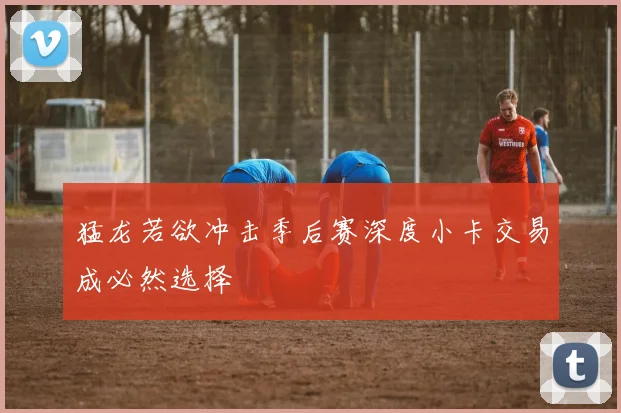 猛龙若欲冲击季后赛深度小卡交易成必然选择